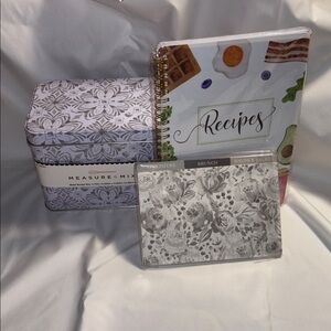 Kitchen Recipes Bundle NWT Box, Cards, Book